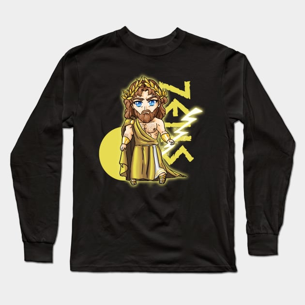 Zeus chibi Long Sleeve T-Shirt by JonasEmanuel